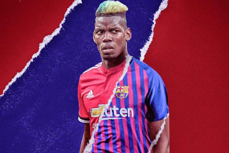 Pogba trở thành mục tiêu mà Barca hướng đến