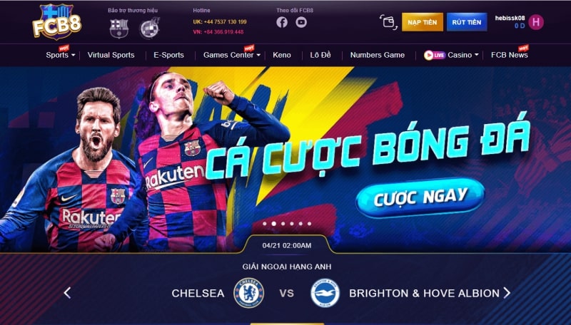 FCB8 – Review chi tiết về nhà cái bóng đá FCB8 – Sân chơi cá độ uy tín