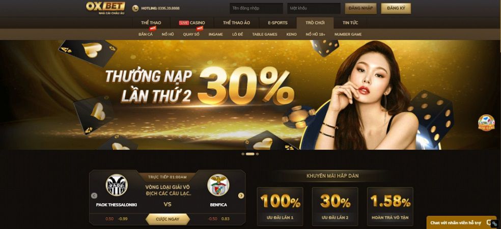 OXBET – Nhà cái Oxbet cá cược bóng đá Top 1 DuBai uy tín nhất hiện nay