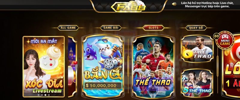 Cổng game FA88 – Sân chơi cá cược trực tuyến đáng trải nghiệm